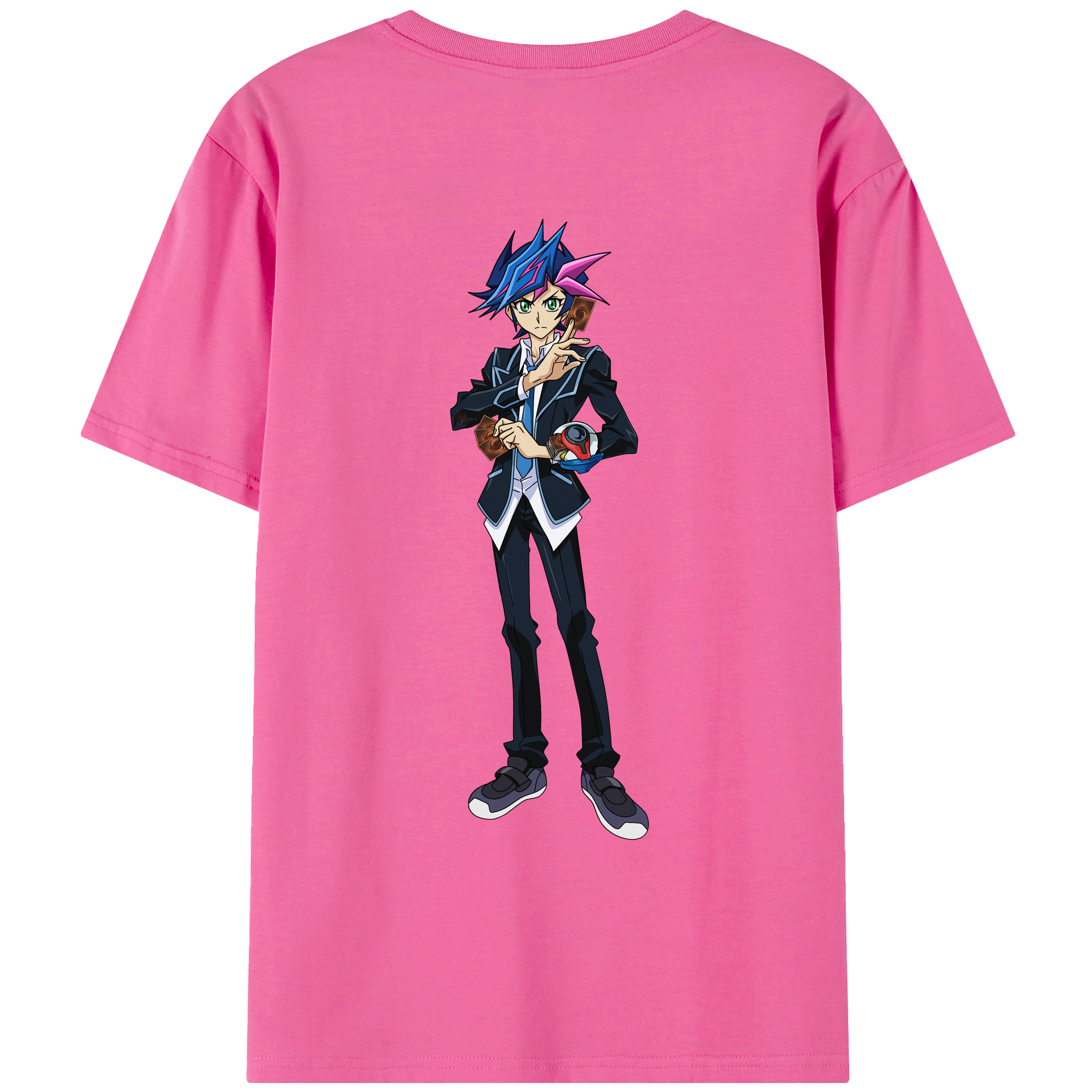 （画像用） 遊☆戯☆王 Yu-Gi-Oh! レディース半袖Tシャツ(バックプリント)